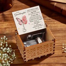 Load image into Gallery viewer, Personalized Wooden Music Box Custom Gift for Granddaughter
