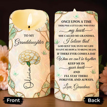 Load image into Gallery viewer, Personalized LED Candle Custom Name Gift for Granddaughter
