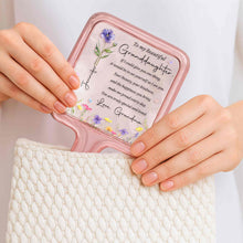 Load image into Gallery viewer, Personalized Handheld Mirror Custom Gift for Granddaughter
