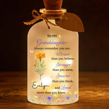 Load image into Gallery viewer, Personalized Short Bottle Light Custom Name Gift for Granddaughter
