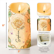 Load image into Gallery viewer, Personalized LED Candle Custom Name Gift for Granddaughter
