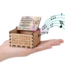 Load image into Gallery viewer, Personalized Wooden Music Box for Granddaughter Custom Gift
