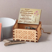 Load image into Gallery viewer, Personalized Music Box Custom Design for Granddaughter Gift
