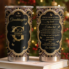 Load image into Gallery viewer, Personalized 20oz Stainless Steel Tumbler Custom Name Gift for Granddaughter
