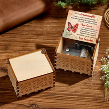 Load image into Gallery viewer, Personalized Wooden Music Box Custom Gift for Granddaughter
