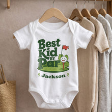 Load image into Gallery viewer, Personalized Custom Baby Onesie Best Kid By Par Gift for Golf Lovers
