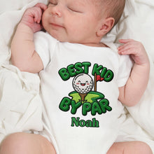 Load image into Gallery viewer, Personalized Baby Onesie Custom Name Golf Design Gift for Kids
