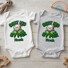 Load image into Gallery viewer, Personalized Baby Onesie Custom Name Golf Design Gift for Kids
