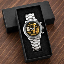 Load image into Gallery viewer, Personalized Custom Men's Watch for Golf Lovers | Golf Gift
