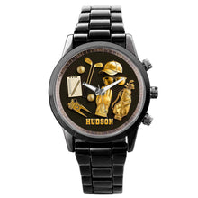Load image into Gallery viewer, Personalized Custom Men's Watch for Golf Lovers | Golf Gift
