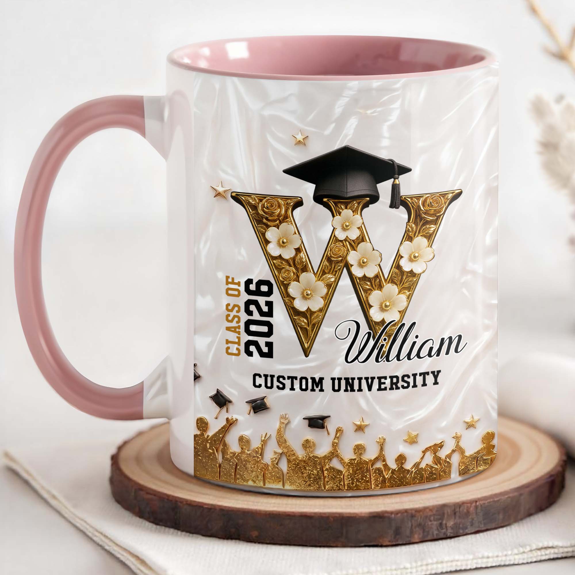 Personalized Graduation Mug Custom Name Class Of 2024 Gift