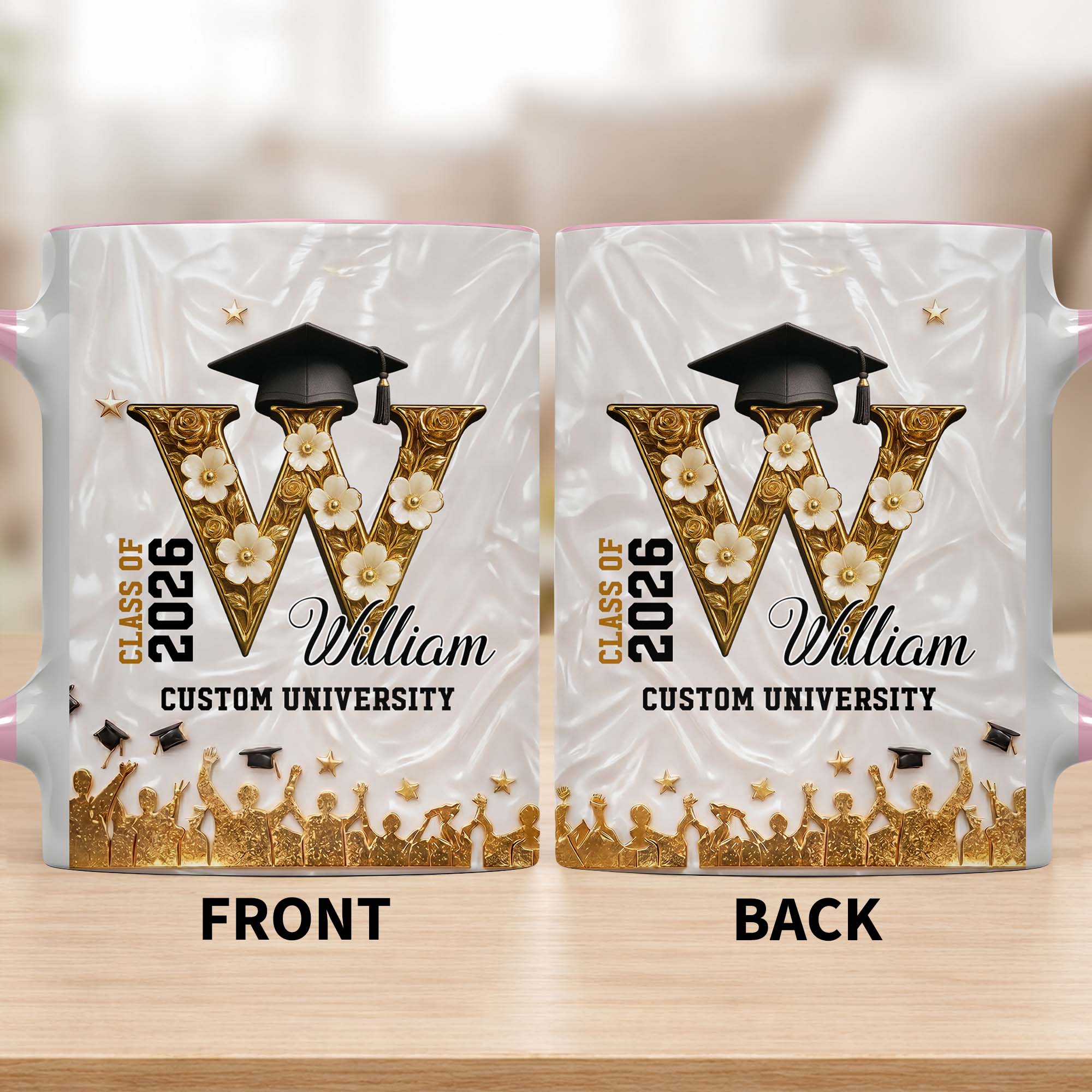 Personalized Graduation Mug Custom Name Class Of 2024 Gift