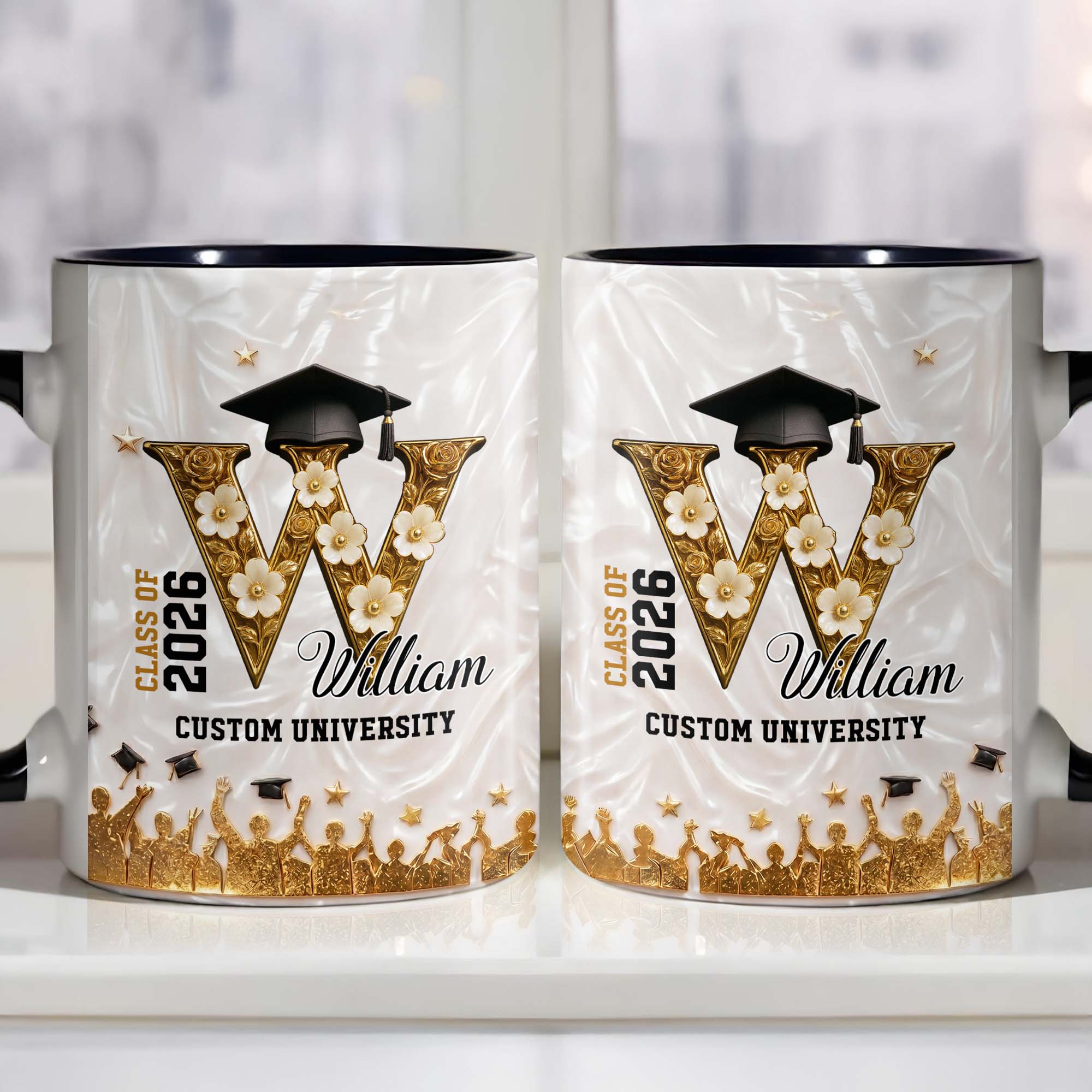 Personalized Graduation Mug Custom Name Class Of 2024 Gift