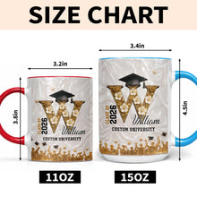Load image into Gallery viewer, Personalized Graduation Mug Custom Name Class Of 2024 Gift
