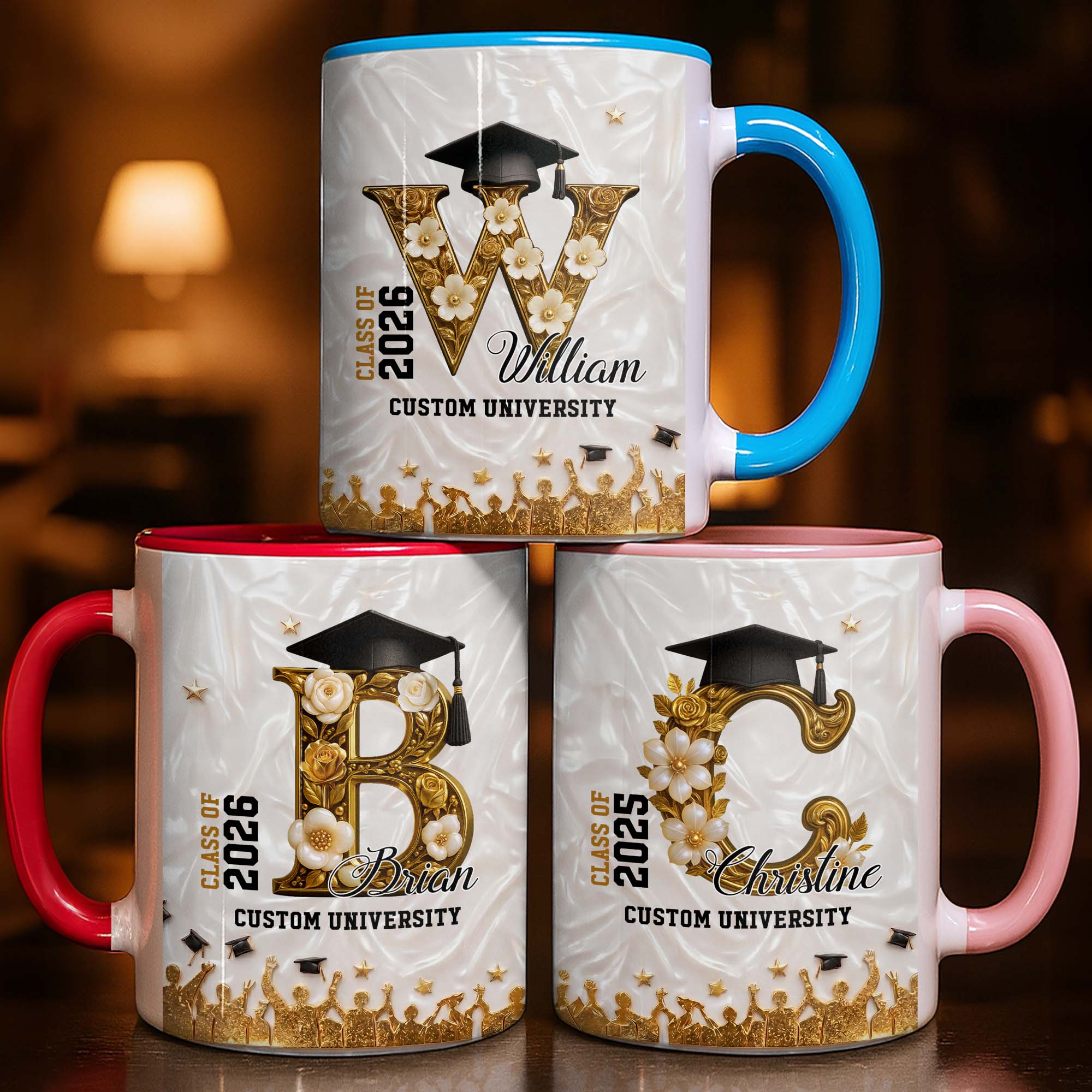 Personalized Graduation Mug Custom Name Class Of 2024 Gift