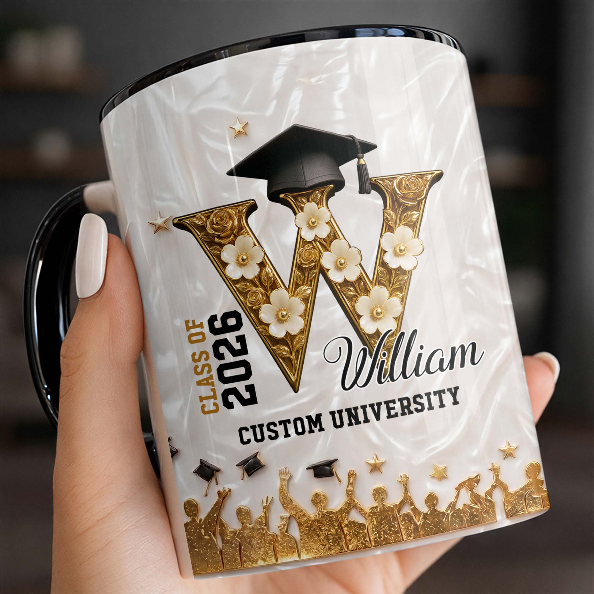 Personalized Graduation Mug Custom Name Class Of 2024 Gift