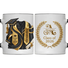 Load image into Gallery viewer, Personalized Custom Graduation Accent Mug Gift for Graduates
