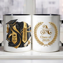 Load image into Gallery viewer, Personalized Custom Graduation Accent Mug Gift for Graduates
