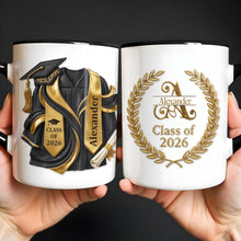 Load image into Gallery viewer, Personalized Custom Graduation Accent Mug Gift for Graduates
