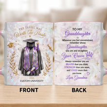 Load image into Gallery viewer, Personalized Graduation Accent Mug Custom Name Gift for Graduate
