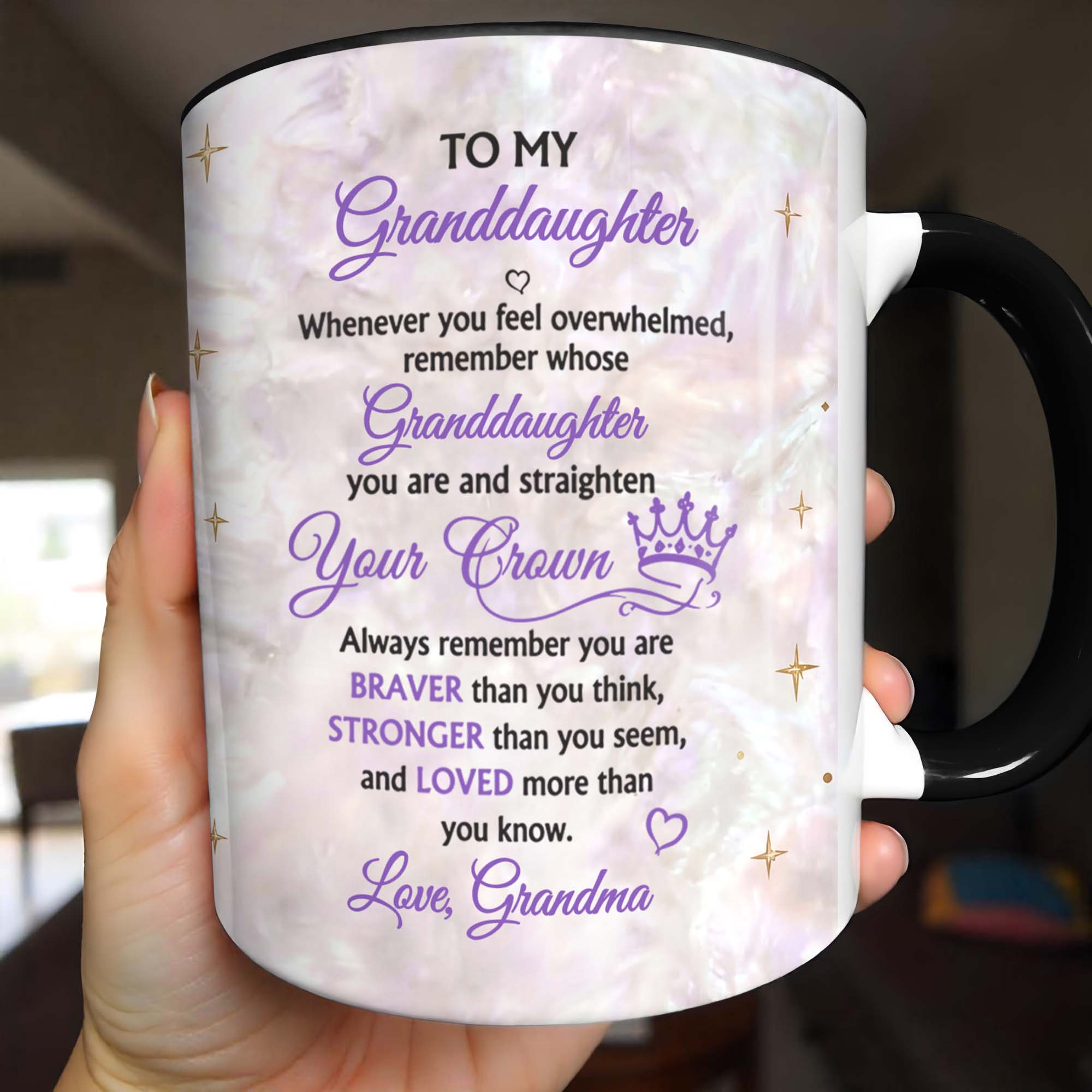 Personalized Graduation Accent Mug Custom Name Gift for Graduate