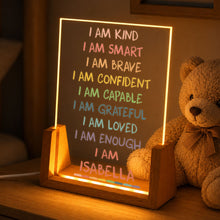 Load image into Gallery viewer, Personalized Acrylic Night Light Custom Name for Kids Gift
