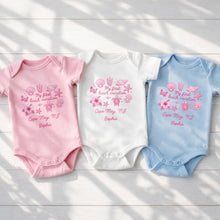 Load image into Gallery viewer, Personalized Baby Onesie My First Beach Vacation Custom Gift

