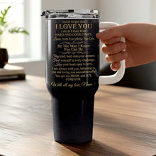 Load image into Gallery viewer, Personalized 40oz Insulated Tumbler Custom Name Gift for Grandson
