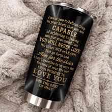 Load image into Gallery viewer, Personalized Stainless Steel Tumbler 20oz Custom Name Gift for Grandson

