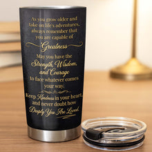 Load image into Gallery viewer, Personalized Stainless Steel Tumbler Custom Name Gift for Grandson
