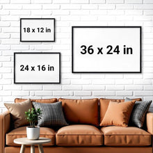 Load image into Gallery viewer, Personalized 3D Golden Initial Poster Gift for Grandson
