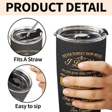 Load image into Gallery viewer, Personalized 20oz Stainless Steel Tumbler for Grandson Gift
