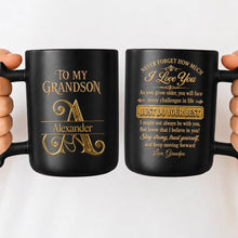 Load image into Gallery viewer, Personalized Wrench Handle Coffee Mug Custom Name Gift for Grandson
