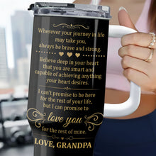 Load image into Gallery viewer, Personalized 40oz Tumbler Custom Name Gift for Grandson
