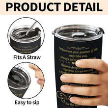 Load image into Gallery viewer, Personalized 20oz Stainless Steel Tumbler Gift for Grandson
