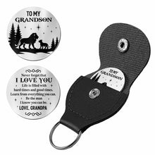 Load image into Gallery viewer, Personalized Pocket Hug Custom Message for Grandson Gift
