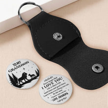 Load image into Gallery viewer, Personalized Pocket Hug Custom Message for Grandson Gift
