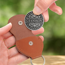 Load image into Gallery viewer, Personalized Pocket Hug Token Custom Message Gift for Grandson
