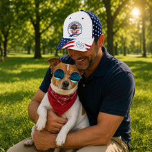Load image into Gallery viewer, Personalized Photo Baseball Cap Custom Gift for Dog Dad Father's Day
