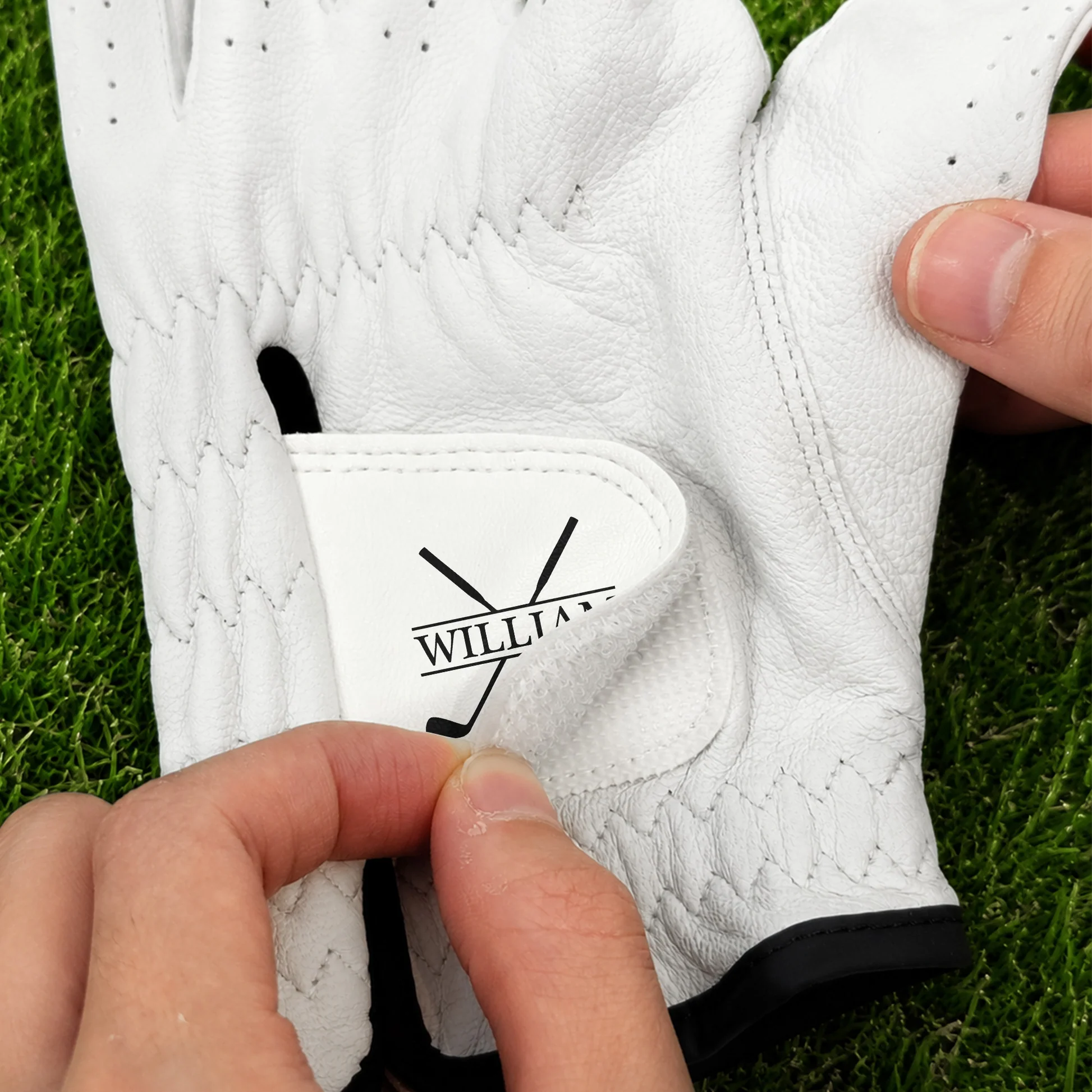 Personalized Golf Glove Custom Name Gift for Men & Women