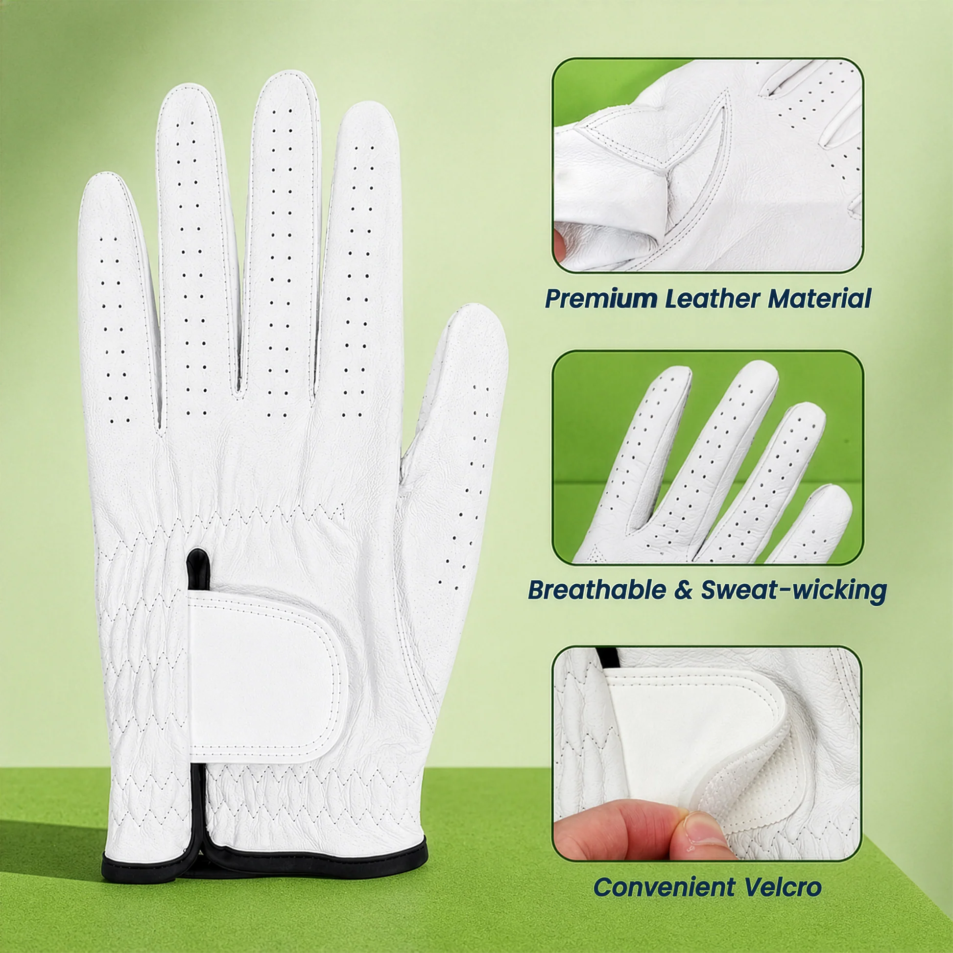Personalized Golf Glove Custom Name Gift for Men & Women