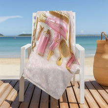 Load image into Gallery viewer, Personalized Microfiber Beach Towel Custom Name Gift for Hairstylists
