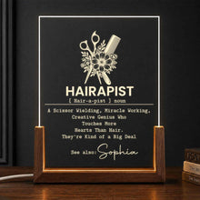 Load image into Gallery viewer, Personalized Acrylic Night Light Custom Name Gift for Stylist
