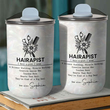 Load image into Gallery viewer, Personalized Floral 10oz Tumbler Custom Hair Stylist Gift
