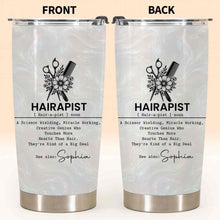 Load image into Gallery viewer, Personalized 20oz Stainless Steel Tumbler Custom Gift for Hairstylist
