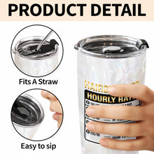 Load image into Gallery viewer, Personalized 20oz Tumbler Gift for Hairdresser Custom Name
