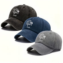 Load image into Gallery viewer, Personalized Washed Denim Cap Custom Name Gift for Stylist
