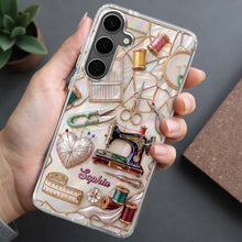 Load image into Gallery viewer, Personalized Clear Phone Case Custom Name Gift for Mom
