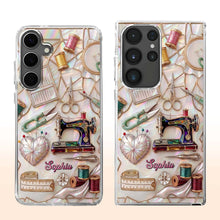 Load image into Gallery viewer, Personalized Clear Phone Case Custom Name Gift for Mom
