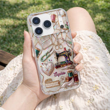 Load image into Gallery viewer, Personalized Clear Phone Case Custom Name Gift for Mom

